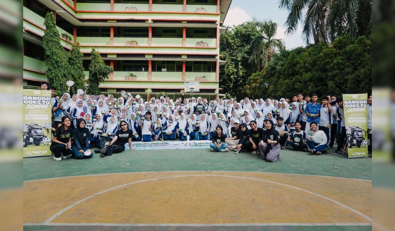 Bangor Goes To School Hadirkan Keceriaan untuk Generasi Muda